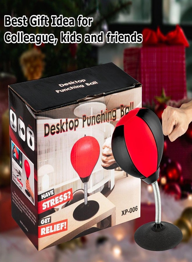Raipoment Stress Buster Desktop Punching Bag - Suctions to Your Desk, Raipoment Heavy Duty Stress Relief Ball, Funny Gifts for Boss or Coworker, Good Gift for Christmas Children - Image 5